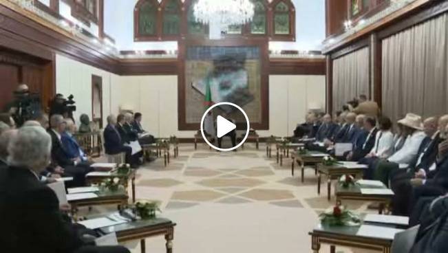 President of the Republic Abdelmadjid Tebboune Receives Elite Algerian Scientists, Members of the High Council of the National Scientific Diaspora Abroad