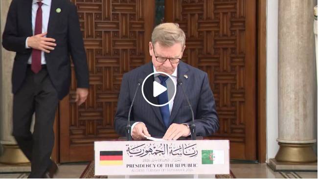 Statement by the German Foreign Minister Following His Audience with President Abdelmadjid Tebboune