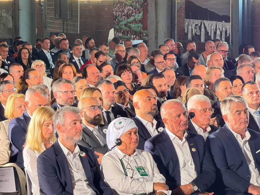 The Ambassador of Algeria in Sarajevo Participates in the Commemoration of the 31st Anniversary of the Srebrenica Genocide