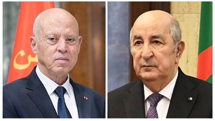 Entretien téléphonique entre le Président Abdelmadjid Tebboune et son homologue tunisien Kaïs Saïed