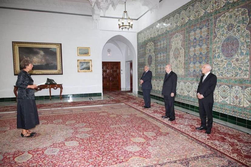 President Abdelmadjid Tebboune Receives Credentials of New Ambassadors from Iran, Kuwait, Switzerland, and Indonesia