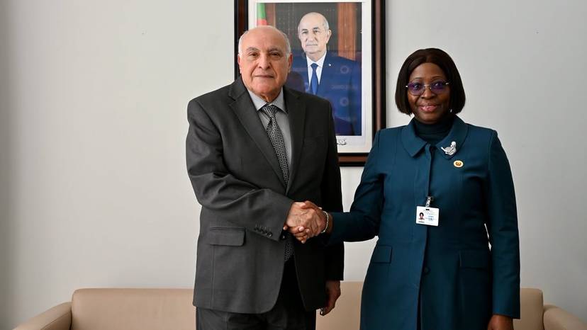 On Margins of UNGA: Minister of State Ahmed Attaf Holds Talks with Mozambican Counterpart Maria Manuela dos Santos Lucas