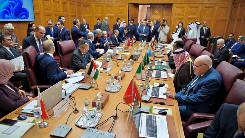 Minister of State Ahmed Attaf Participates in Cairo in Arab Ministerial Committee Meeting on Occupied Jerusalem