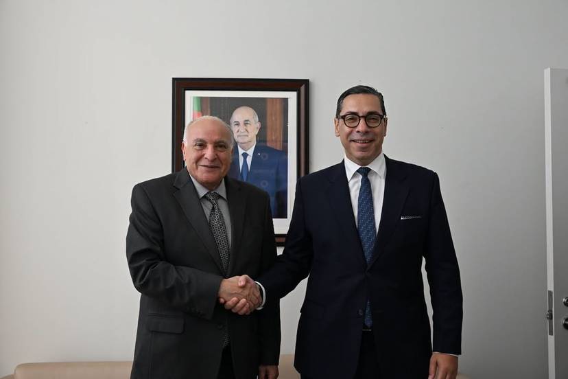 On Margins of UNGA: Minister of State Ahmed Attaf Meets Cypriot Foreign Minister Constantinos Kombos