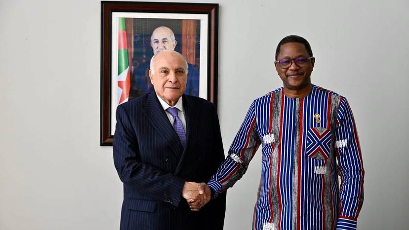 On the Sidelines of UN General Assembly: Minister of State Ahmed Attaf Holds Talks with Burkinabe Foreign Minister Karamoko Jean Marie Traoré